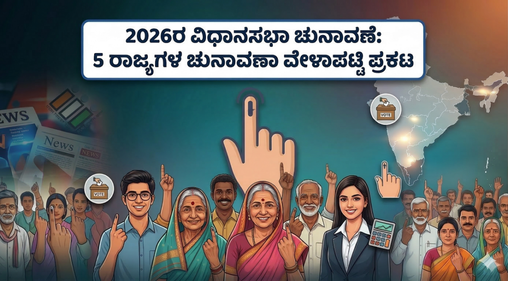 2026ರ ವಿಧಾನಸಭಾ ಚುನಾವಣೆ ದಿನಾಂಕಗಳು