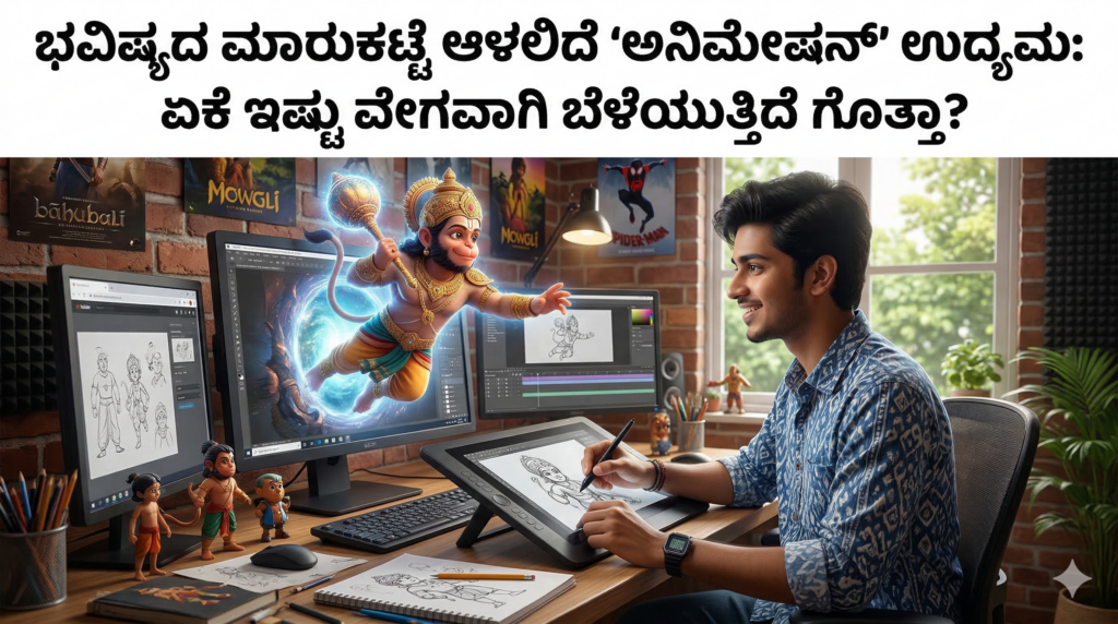 Animation skills in Kannada