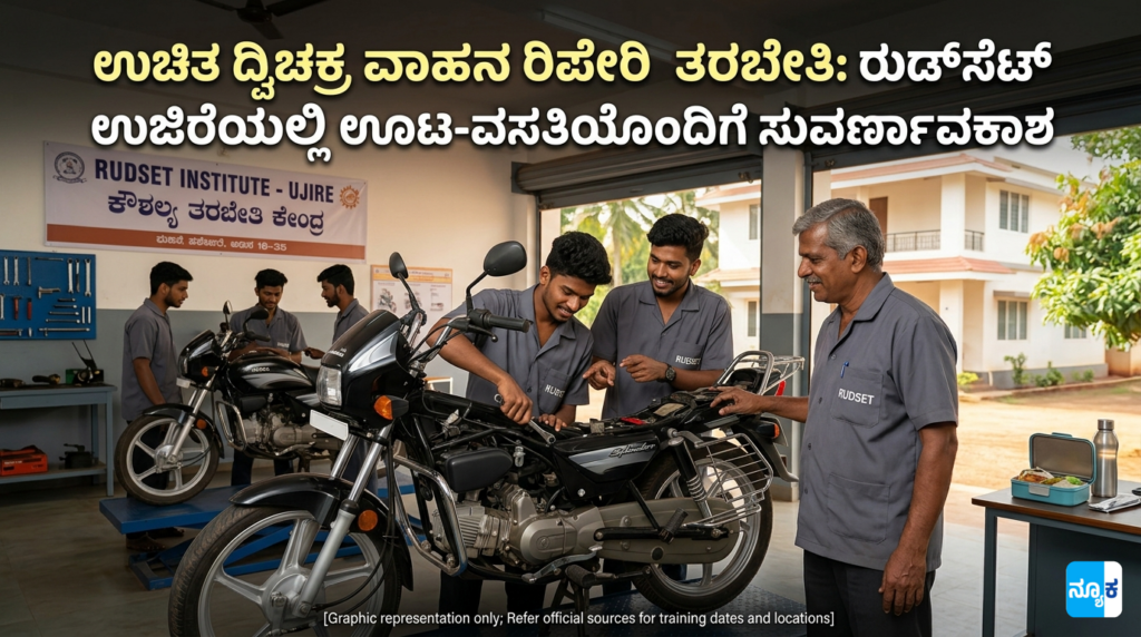 Free Two-Wheeler Repair Training Rudset ujire
