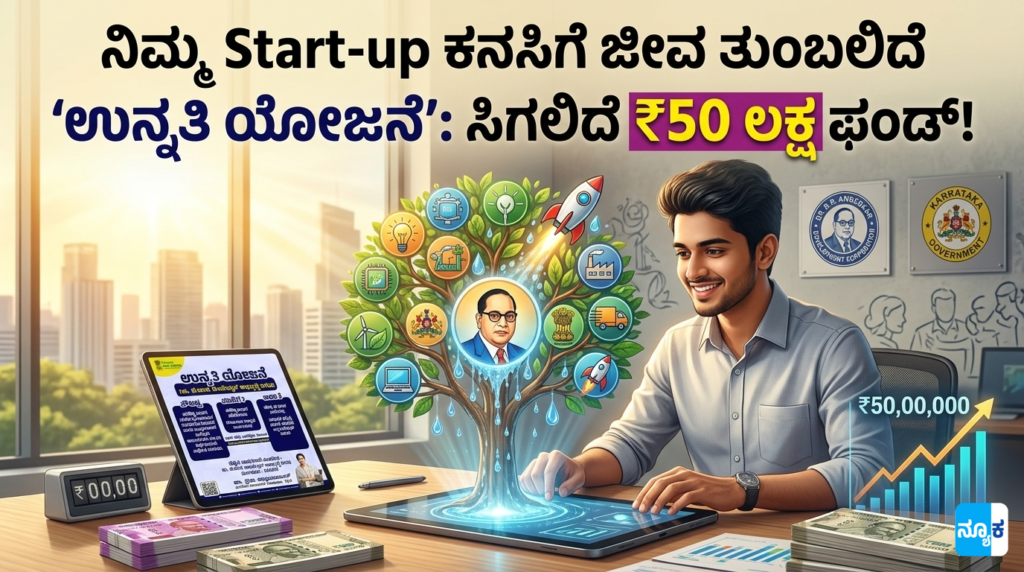 ನಿಮ್ಮ Start-up ಕನಸಿಗೆ ಜೀವ ತುಂಬಲಿದೆ ‘ಉನ್ನತಿ ಯೋಜನೆ’: ಸಿಗಲಿದೆ ₹50 ಲಕ್ಷ ಫಂಡ್! Karnataka Govt Startup Scheme