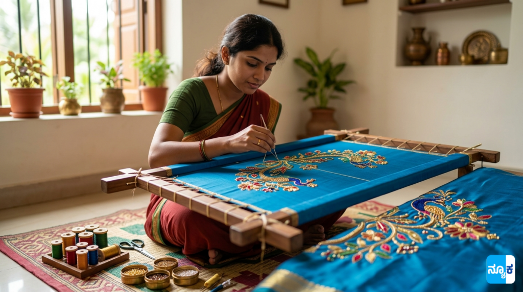 Aari work training Kannada