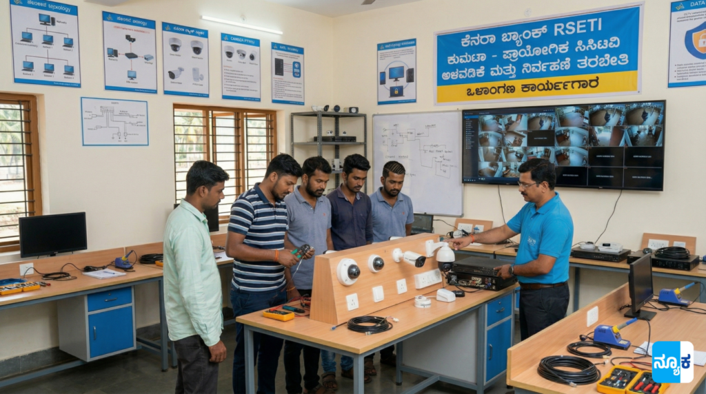 ಕೆನರಾ ಬ್ಯಾಂಕ್ RSETI ಕುಮಟಾದಿಂದ ಉಚಿತ ಸಿಸಿಟಿವಿ ಅಳವಡಿಕೆ ತರಬೇತಿ; ಇಂದೇ ಅರ್ಜಿ ಸಲ್ಲಿಸಿ Free CCTV Training