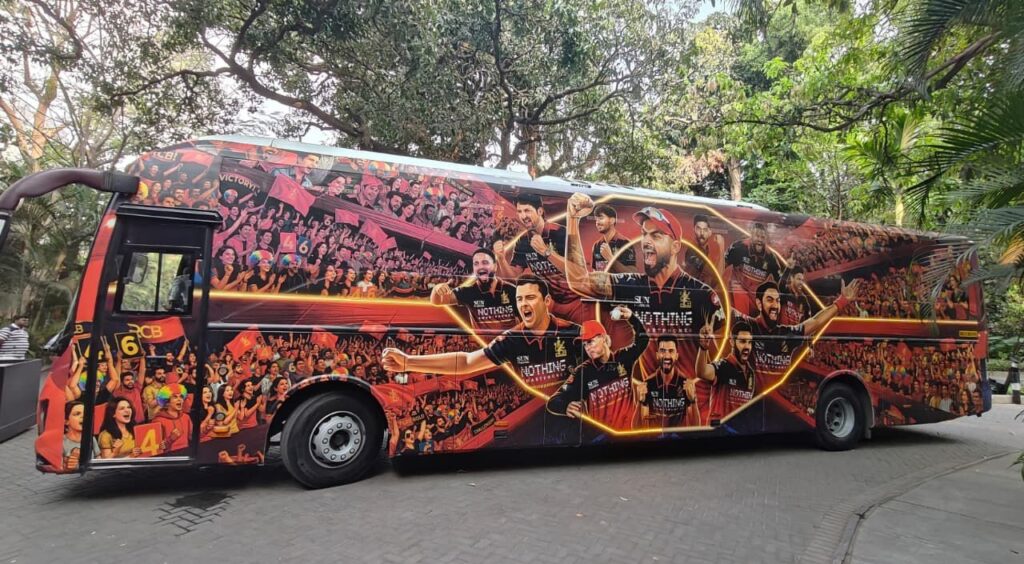 IPL 2026 RCB new BUS