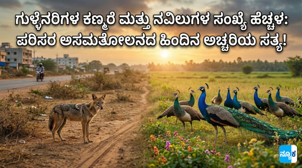 ನವಿಲುಗಳ ಸಂಖ್ಯೆ ಹೆಚ್ಚಳ