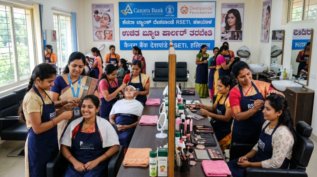 Free Beauty Parlor training