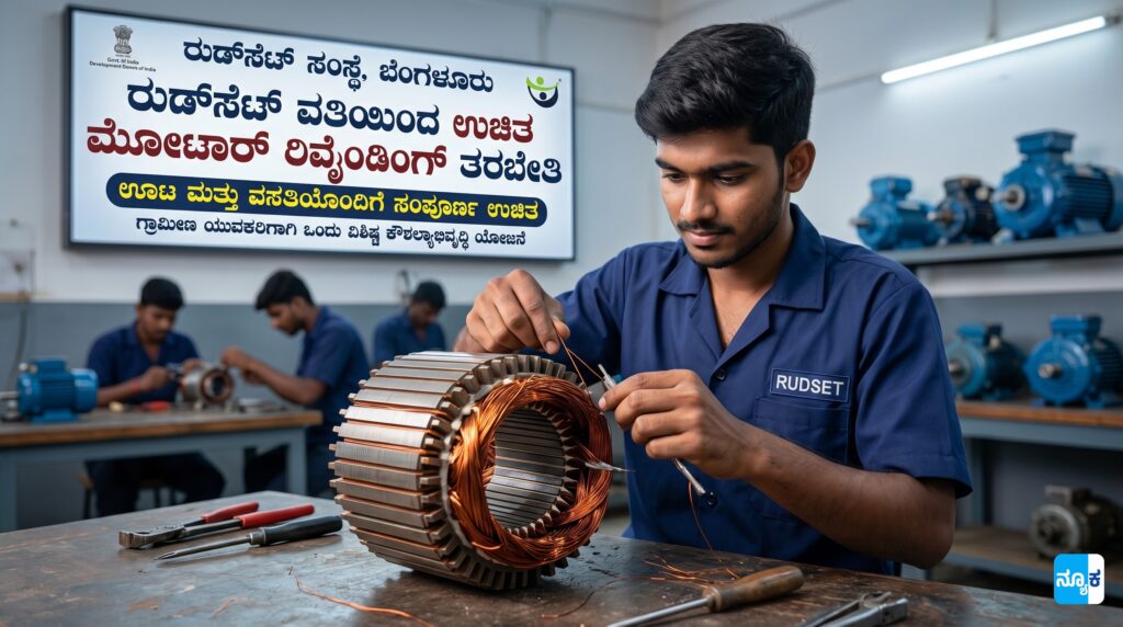 RUDSET motor rewinding course