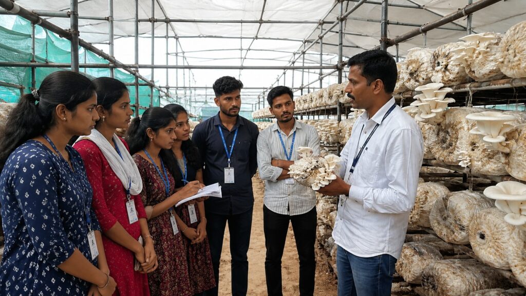ರುಡ್ಸೆಟ್ ನಿಂದ ಉಚಿತ ಅಣಬೆ ಬೇಸಾಯ ತರಬೇತಿ: ಯುವಜನತೆಗೆ ಸ್ವ-ಉದ್ಯೋಗದ ಸುವರ್ಣ ಅವಕಾಶ! Free Mushroom Cultivation Training