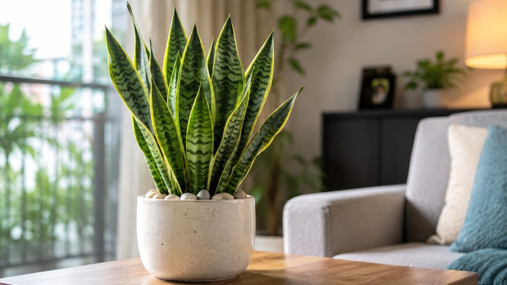 snake plants benefits