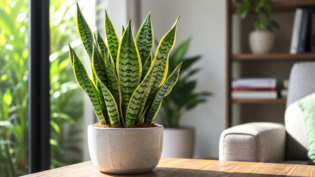 snake plants benefits