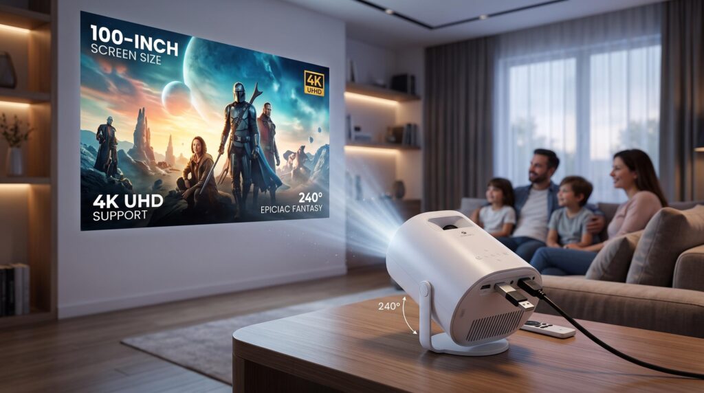 Zebronics Pixaplay 35: ಈ ಬಜೆಟ್ ಪ್ರೊಜೆಕ್ಟರ್ ಮುಂದೆ ಸ್ಮಾರ್ಟ್ ಟಿವಿ ಕೂಡ ವೇಸ್ಟ್! ನಿಮ್ಮ ಗೋಡೆಯೇ ಈಗ ಸ್ಮಾರ್ಟ್ ಸ್ಕ್ರೀನ್ Zebronics Pixaplay 35 Projector