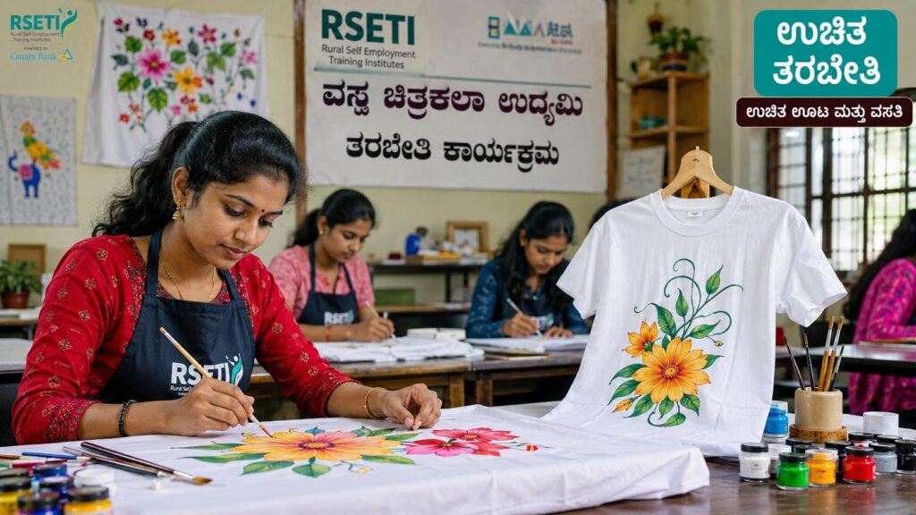 RUDSET Free Fabric Painting Training